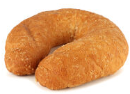 Булочка підковка, без начинки, 1 кг